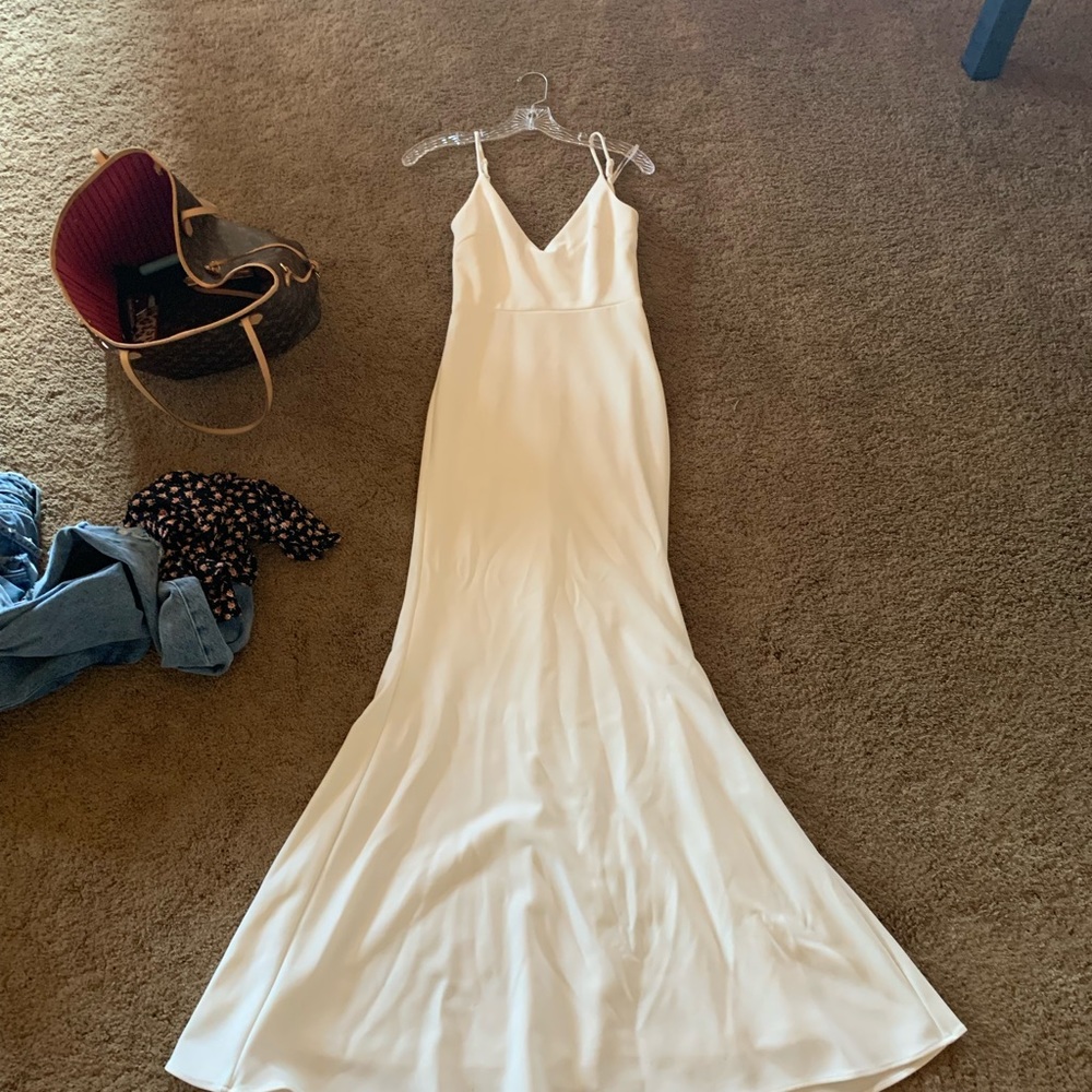 Lulus White Formal Dress